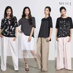 [배우 윤소이가 선택한]메시제이 26SS 시크 블라우스 4종