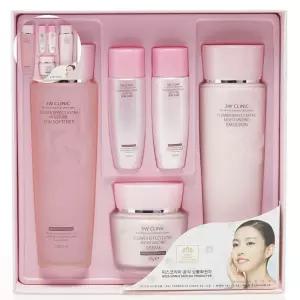 clinic w 여자기초화장품 플라워 3종 엑스트라 세트