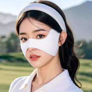자외선차단 페이스커버 광대 눈밑 햇빛가리개 골프마스크 기미패치 대용 p65-11k