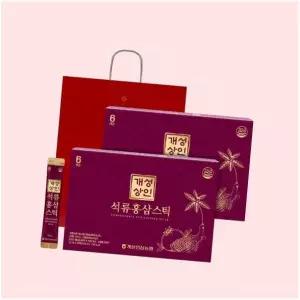 개성 석류홍삼스틱 10ml x 30포 2상자 (총 60포) +쇼핑백 4670261