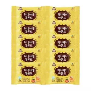 CJ 허니버터아몬드 10gx10개