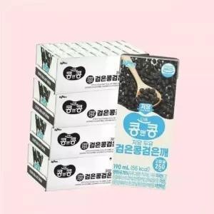콩앤콩 저당두유 검은콩 검은깨 96팩 고칼슘두유 검은참깨두유 검은콩두유..35538169 4712485