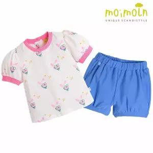 [보리보리/모이몰른]유아 레빗 반팔 상하복 세트