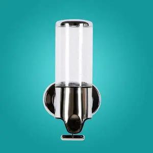 디스펜서 L6A5F1A9 450ml 투명 욕실세제통 물비누통 욕실용품샴푸통 호텔욕실용품 샴푸용기
