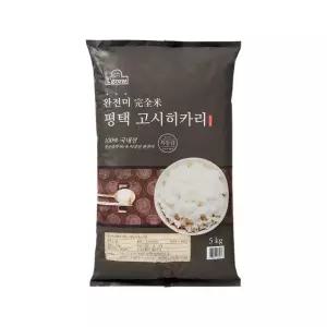 25년산 완전미(특등급) 평택 고시히카리쌀 5kg