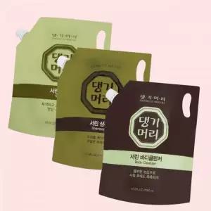 댕기머리 서린 대용량 샴푸 린스 바디워시 2000ml 리필용 한방샴푸 4626867