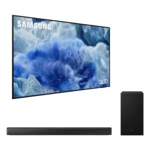 [삼성전자]삼성 TV KQ85QF8AAFXKR+사운드바HW-B650F 벽걸이 무료배송[35569385]