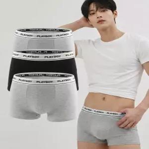 플레이보이 맨즈 아웃밴드 드로즈 3매세트