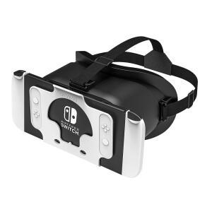 데바소 스위치용 VR 셋 업그레이드 스위치 OLED 모델 조절 가능한 HD 와 편안한 스트랩이 있는 가상 현실