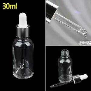 [룽스_62]유리 스포이드 공병 미니 유리공용기 30ml 3개