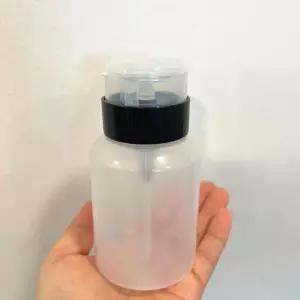 [룽스_62]디스펜서 리무버 워터 클렌징 공병 200ml 반투명