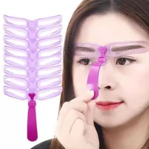 [룽스_62]눈썹 그리기 가이드 눈썹그리기틀 눈썹틀 8종