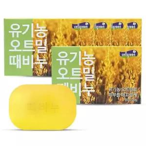[룽스_62]농 오트밀 때비누 100g 샤워때비누 X 5개