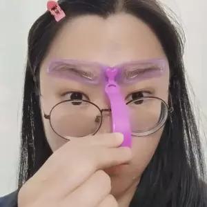 [룽스_62]모양 가이드 눈썹그리기 눈썹 그리기틀