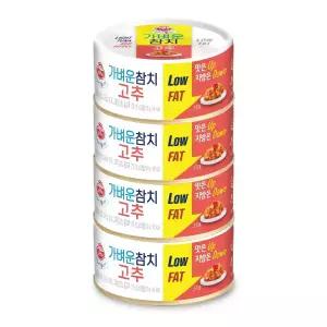 오뚜기 가벼운참치 고추참치135g x 4