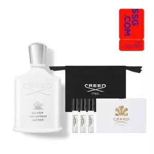 [크리드](강남점)[상품권] 실버 마운틴 워터 100ml (바이얼 1.7ml X 3종 + 더스트백 증정)