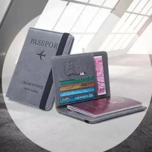 [룽스_62]여권 케이스 RFID 다용도 카드지갑 여행용 출입증