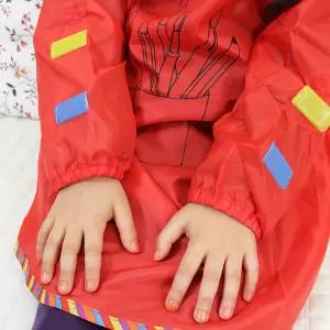 SEKCHIL 어린이 미술앞치마 레드 당일발송