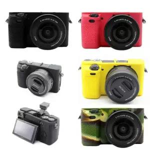 웹캠커버 카메라 가리개 소니 Sony 알파 A6000 A6100 A6300 A6400 A6500 A6600 A5100 A5000 실리콘 갑옷 스