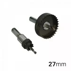 [하프클럽/]일반용 원형 홀커터 27MM 드릴비트 컷팅공구