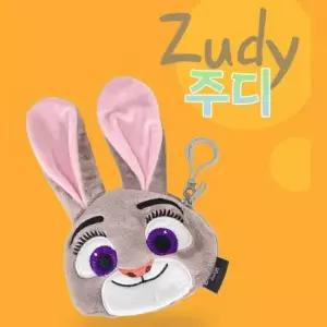 주토피아 동전지갑 닉 앤 주디 가방고리 2Types 주토피아