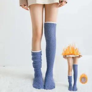 오버니삭스 롱 수면양말 겨울수면양말 여성장목양말