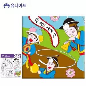 사물놀이 유화 세트 DIY 5500 그리기