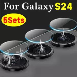웹캠커버 카메라 가리개 5-1Sets 삼성 갤럭시 S24S24 플러스S24 울트라 HD 기스 방지 렌즈 커버 S24 보호