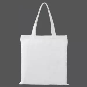 포켓 캔버스 무지 흰색 에코백 33x36cm 여친패션