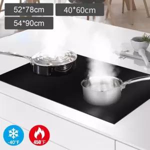 인덕션매트 보호 패드 유도 밥솥 커버 실리콘 매트 대형 Nonstick 전기 스토브 상단 주방