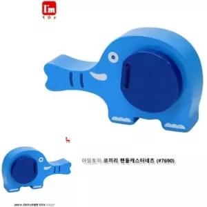 뮤 코끼리 기린 핸들캐스터네츠 유아용품 아임토이