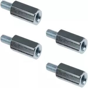 데스크탑휴대용 모니터용 카도 월 마운트 스페이서 어댑터 세트 4pcs M414mm 육각 스테인리스 스틸