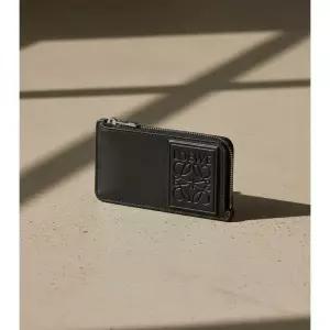 26SS Coin Cardholder in Satin Calfskin (C565Z40X05 1100) (코인 카드홀더)