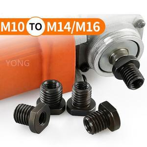 M10 어댑터 앵글 그라인더 암-M14 M16 나사 너트 아버 커넥터 연마 연결로드 도구 1PC