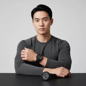 수험생 타이머 저소음 손목시계 30m 생활방수 스포츠 워치 선물용