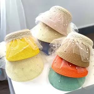 준캡 유아 아동 어린이 펄레이스썬캡 벙거지형 모자 봄 여름 가을   귀여운모자