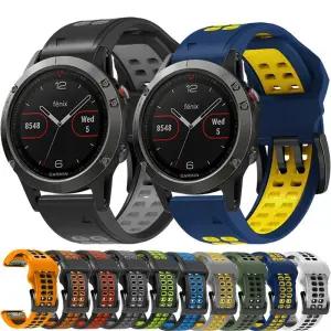 가민피닉스 Garmin Fenix ？？7X 7 6 6X Pro 5 5X Plus 3 HR 시계 Easyfit 손목 밴드 팔찌 26 22MM 실리콘