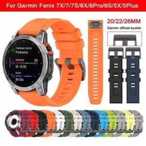 가민피닉스 26 22 Garmin Fenix ？？6X 6 6S Pro 7X 7 Easyfit 손목 밴드 ？？5 5X 5S Plus Smartwatch 팔