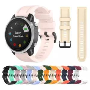 가민피닉스 Fenix ？？7S ？？5S Plus 시계 밴드 20mm 본능 2S Garmin ？？6S Pro 스트랩 퀵 실리콘 핑크