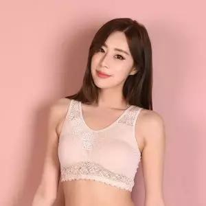 [하프클럽/]몰드캡 (조은)(5016)인견 ZF 탑브라 레이스