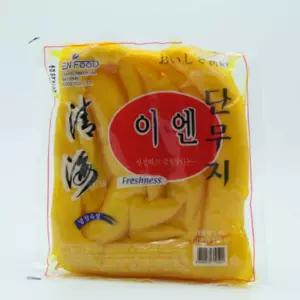 김밥단무지 이엔 통 1kg 통단무지 밑반찬 중국집 가정용 업소용 알밥 분식집