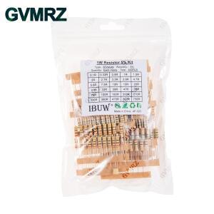 1/2W 3W 저항 5% 메탈 필름 세트 30종 각 5/10개 1R~750R 1K~820K 옴
