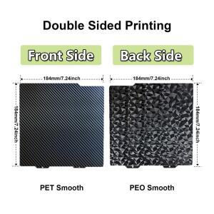 Bambu Lab A1 미니 빌드 플레이트 질감 PEI 시트 Mini 용 PEO PET 탄소 섬유 스프링 강판