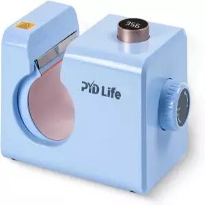PYD Life 110 V 미니 머그 열 프레스 기계 라이트 블루 터치 스크린 11 OZ 15 승화 머그컵 텀블러 인쇄