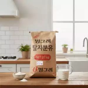 빙그레 탈지분유 20kg 대용량