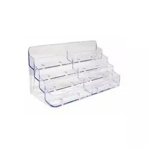 고품질 세모네모 명함꽂이 8단 A3008 아크릴꽂이 POP꽂이 안내판 W157DBE
