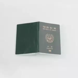 [룽스_62]투명 투명여권케이스 여권커버