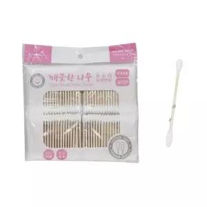 [룽스_62]양쪽 화장면봉 회오리면봉 400p 위생면봉