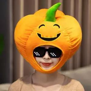 [콩심팥심]할로윈 호박 탈 인형 코스튬 성인 섬뜩한 여자