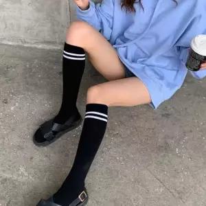여성 3컬러 봄 가을 니삭스 무릎양말 반스타킹양말